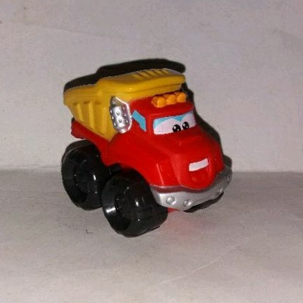 Figure TONKA RED MINI DUMP TRUCK Chuck & Friends Original c 2008 Hasbro SA