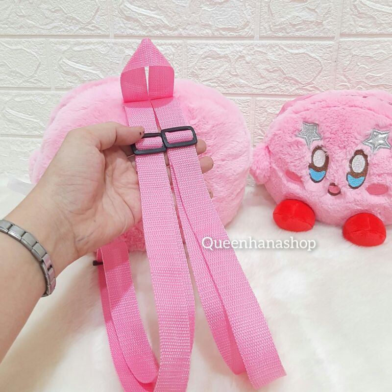 Tas Selempang Kirby Tas Boneka Anak Cewe Kirby Game