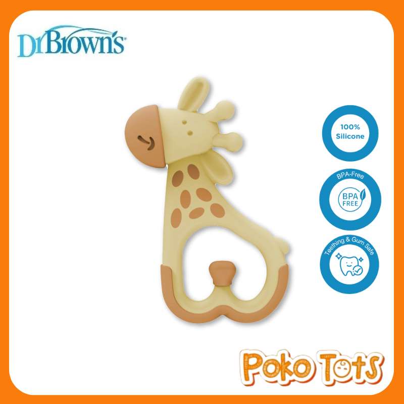 Dr Brown's Giraffe Teether Mainan Gigitan Bayi Dr Browns