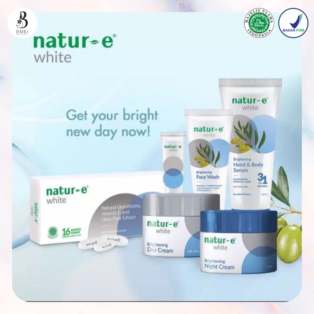 Natur-E White Brightening | Perawatan Tubuh | Perawatan Wajah | Treatment Wajah | Body Lotion | Vita