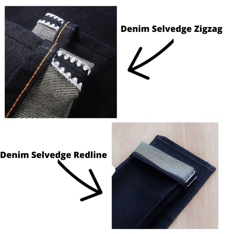 Celana Jean Selvedge Denim Accent Tebal 15oz/ peding pria style 2023 Trend fashion