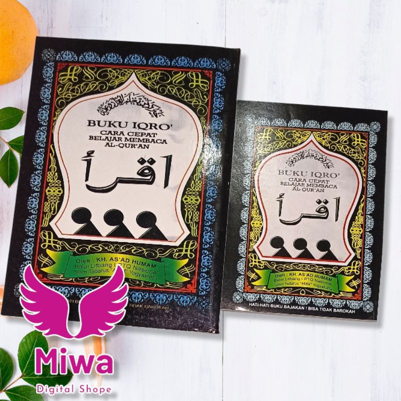 Buku IQRO Jilid 1 sampe 6 Cara Belajar Membaca Al-Quran