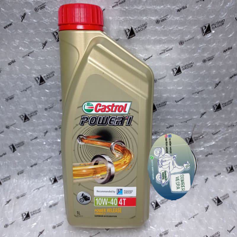 OLI MESIN CASTROL RECOMMENDED PIAGGIO
UNTUK VESPA MATIC