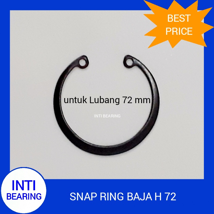 SNAP RING H72 H 72 H-72 AS 72 mm CIRCLIP KLIP CLIP PENGUNCI SNAPRING