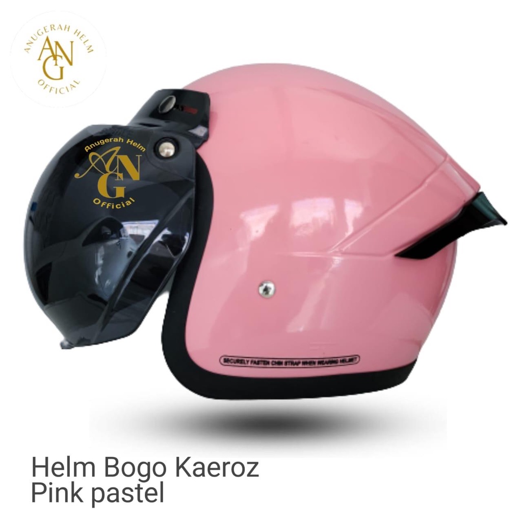 Helm Bogo spoiler polos kaca bogo TERBARU