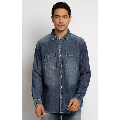KEMEJA PANJANG DENIM LOIS KLLR 261 D