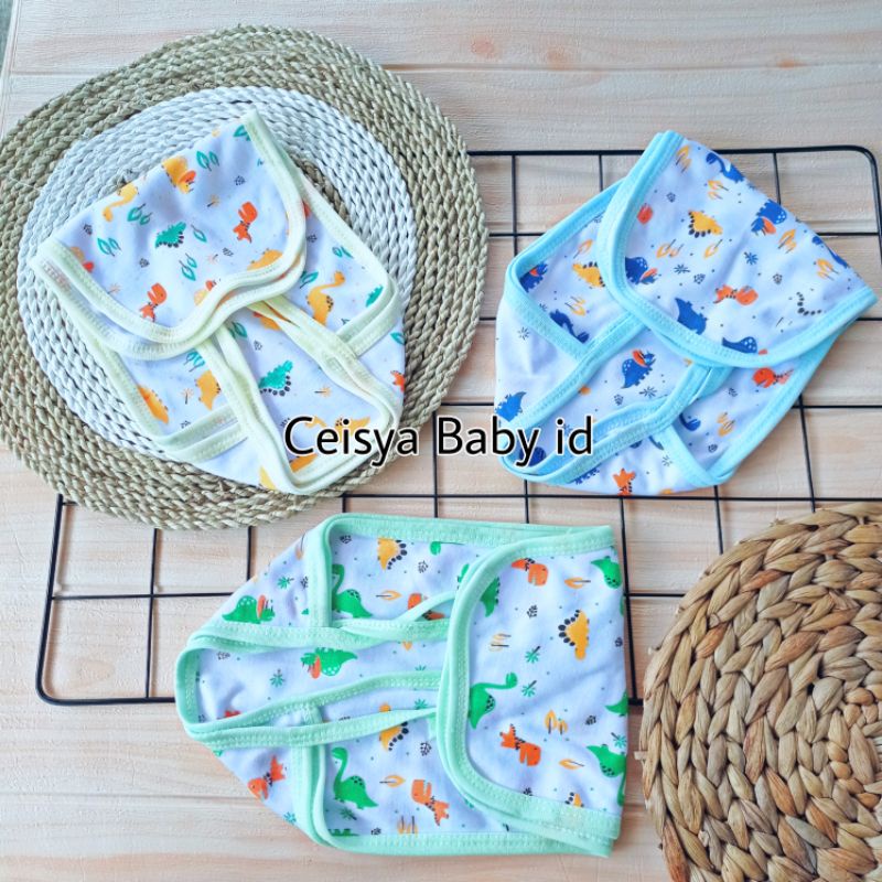 6 pcs dan 12 pcs popok bayi tali