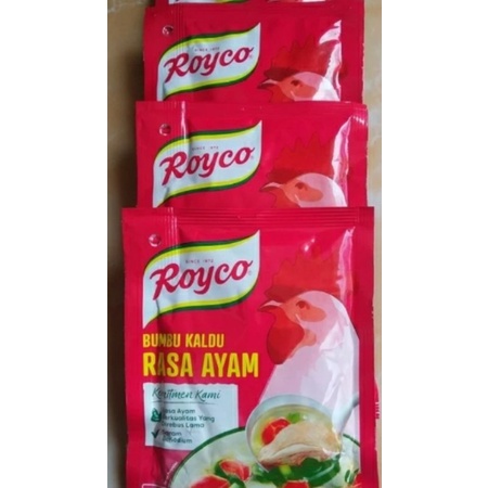 

Royco kaldu rasa ayam kemasan 94gr harga /pcs