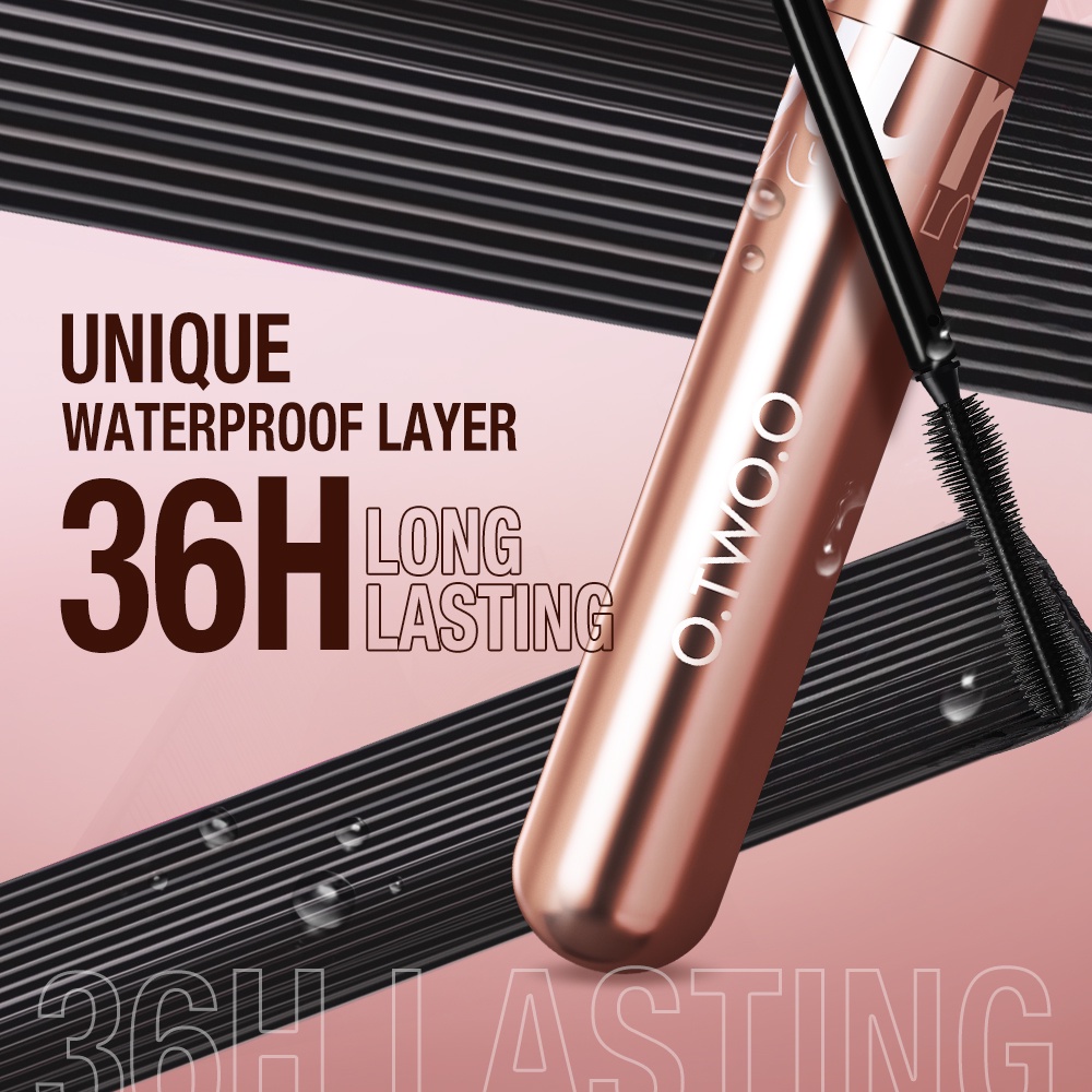 O.TWO.O Waterproof Mascara Long Lasting 36H Make Up