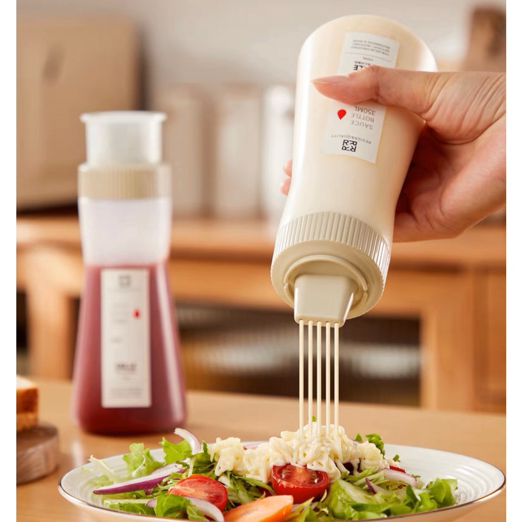 

350ml BPA FREE Botol Saus Botol Minyak Botol Mayonaise Botol Kecap Botol Terbalik Botol Remas Saus Botol Tomato