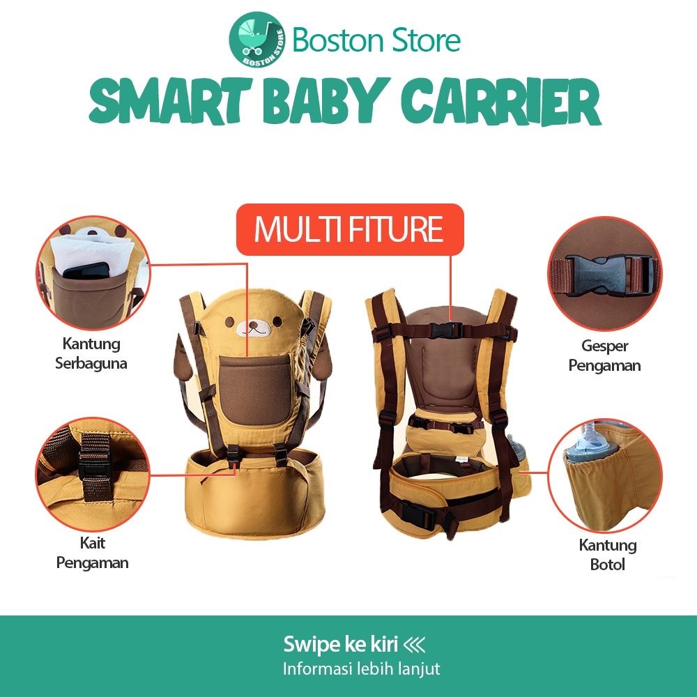 Bostonstore Gendongan Bayi / baby carrier / Hipseat / Matras bayi 0-36bulan / Gendongan Bayi / Gendongan Bayi Depan / Gendongan Bayi Hipseat / Gendongan Bayi Newborn / Gendongan Bayi m shape / Gendongan Bayi Depan Hipseat / Baby Carrier Hipseat