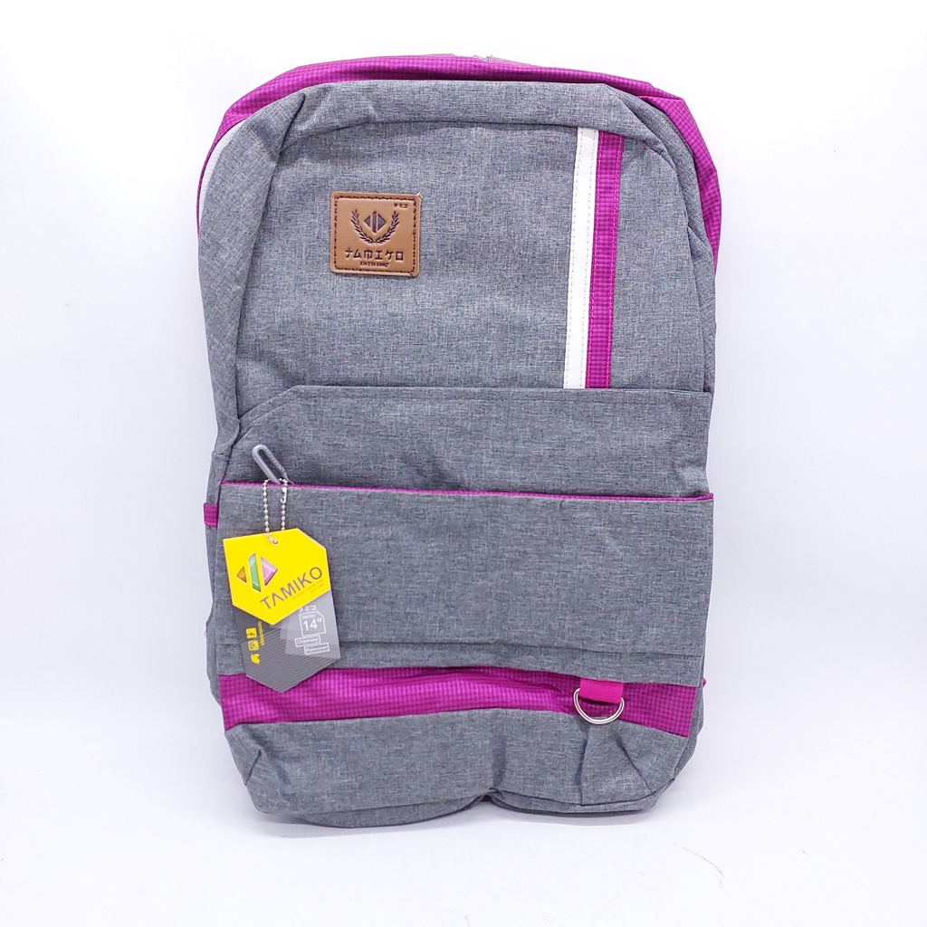 TAS LAPTOP TAMIKO SELITING ANTI MALING MURAH BARU ORIGINAL / TAS TAMIKO IMPORT 17&quot; / RANSEL LAPTOP IMPORT TAMIKO FREE JAS HUJAN / RANSEL KULIAH SMP SMA WANITA / TAS SEKOLAH TAMIKO ORIGINAL ASLI CEWEK MURAH BARU KUAT / TAS PUNGGUNG WANITA / STYLISH BAGPACK