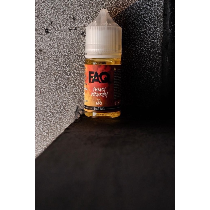 EJM FAQ FUNKY MONKEY SALTNIC 35MG 30ML BY EJM LIQUID SALTNIC ORIGINAL