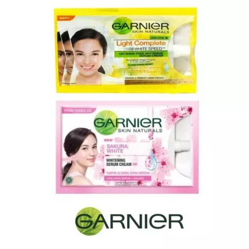 GARNIER CREAM WHITENING SKIN NATURAL SACHET