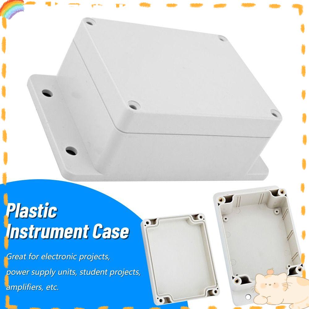 Solighter Kotak Proyek Elektronik Hot ABS Plastik DIY Modul Instrumen Case