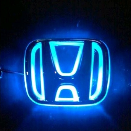 EMBLEM MOBIL LAMPU LOGO NYALA LED HONDA/BRIO/JAZZ