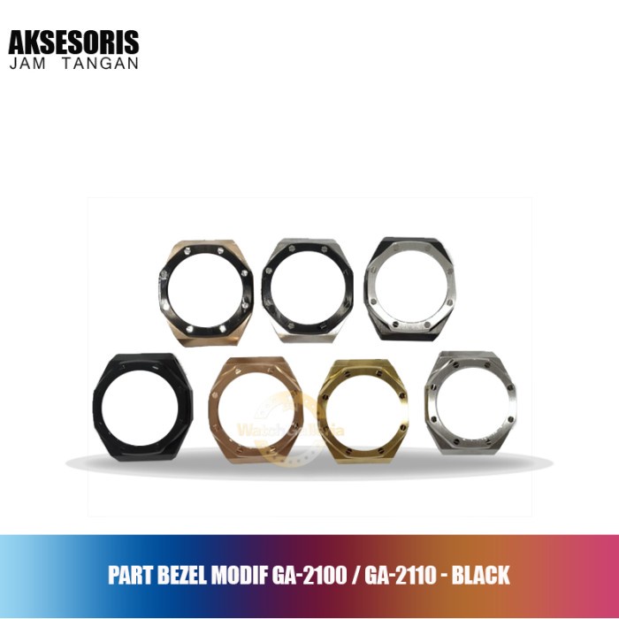 Part Bezel Modif GA-2100 / GA-2110 - Black