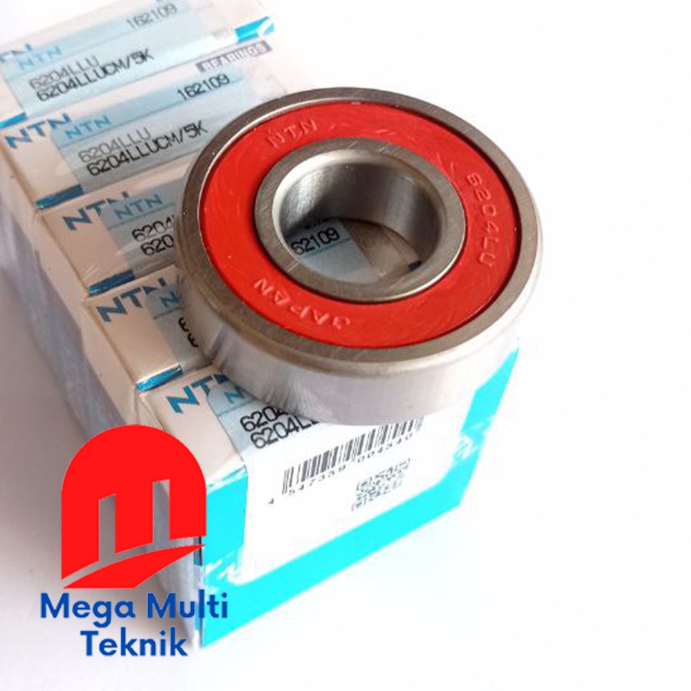 Bearing 6204 2RS NTN Laher 6204 2RS NTN