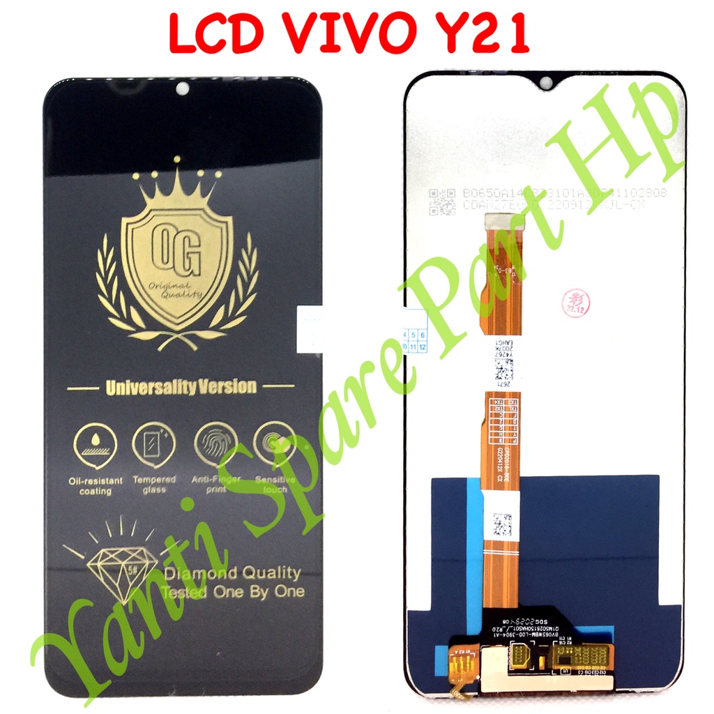 Lcd Touchscreen Vivo Y16 Y21S Y21 2021 Fullset New