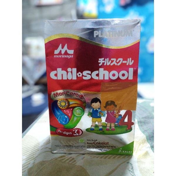 Morinaga Chil School Platinum rasa coklat