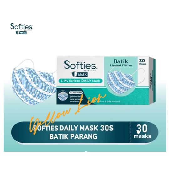 Masker Softies Daily mask (30 lembar)