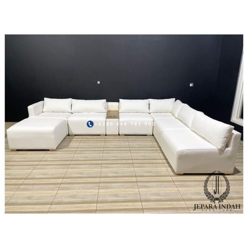 Sofa Letter U Minimalis