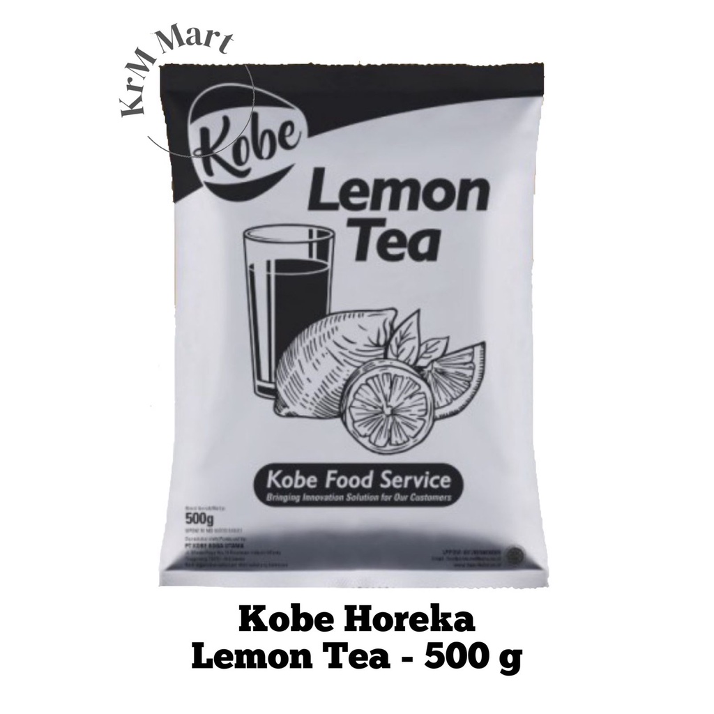 

Kobe Lemon Tea 500 gr 1/2 kg serbuk bubuk teh 500g gram kemasan horeka