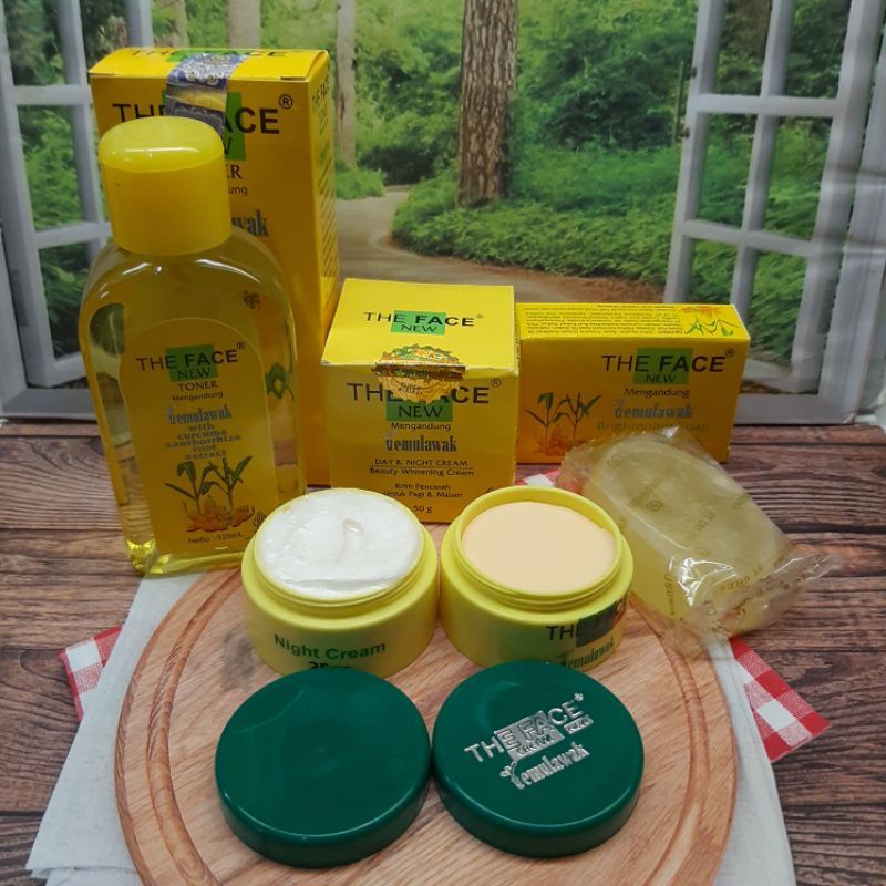PAKET TEMULAWAK THE FACE 4IN1