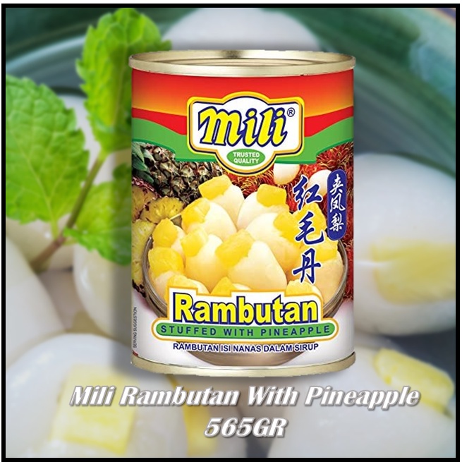 

Mili Rambutan With Pineapple 565GR