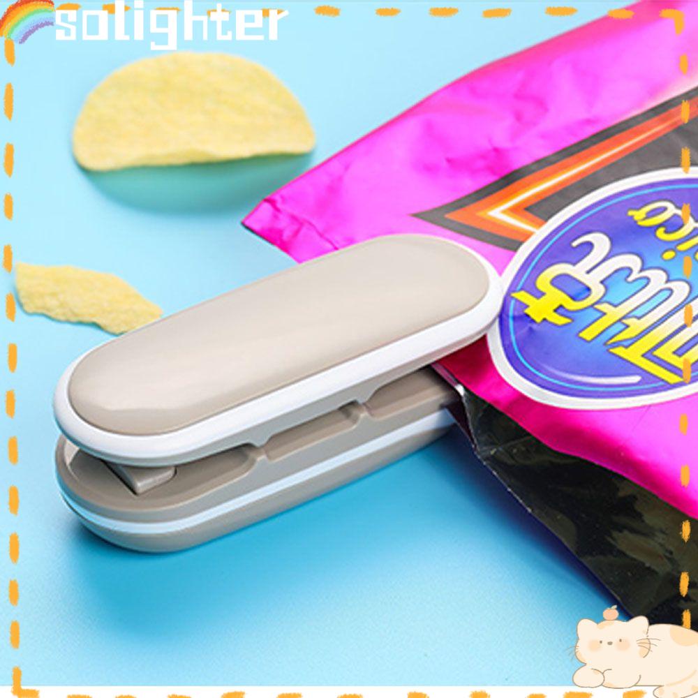 Solighter Sealing Clip Home use Untuk Plastik Makanan Snack Mini Snack Sealer