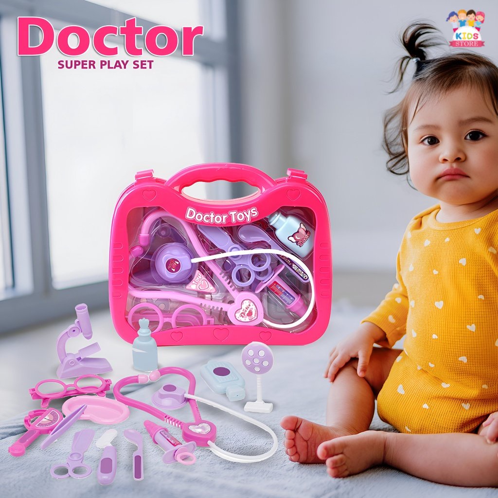 Doctor Toys | Mainan Anak Perempuan Dokter Dokteran | Mainan Edukasi Anak Cewek 3-4-5-6-7 Tahun