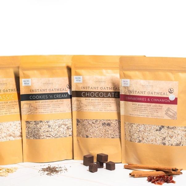 

✯ OatBarn Instant Oatmeal 300 Gram | Oat meal Instant ➬