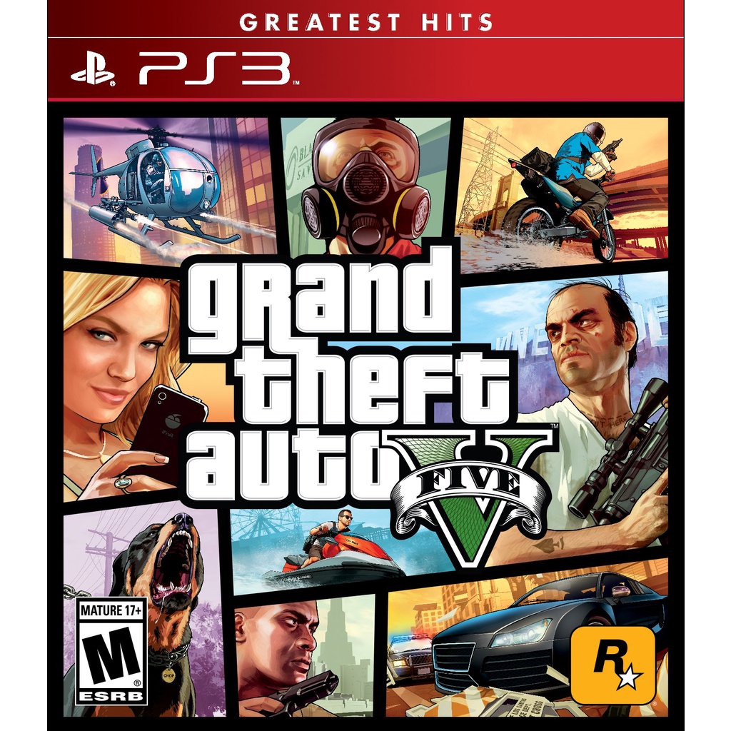 GTA 5 Grand Theft Auto V PS3 CFW/HFW/Hen File ISO/PKG MUrah Banget