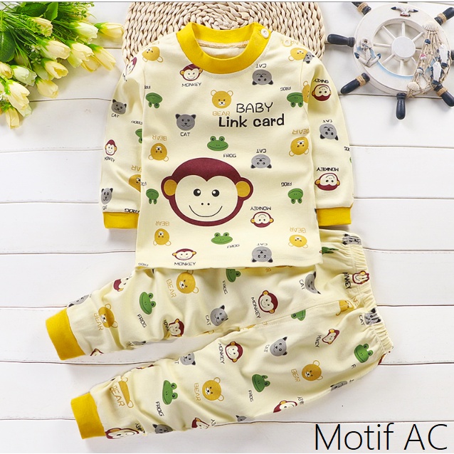 Setelan Bayi / Setelan Panjang Bayi / Baju Bayi / Kaos Bayi Lucu