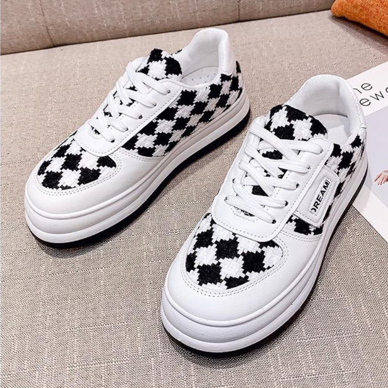 RYX - Knit Comfy Sepatu Sneakers Tali Wanita Fashion Casual / Olahraga - Ori Import