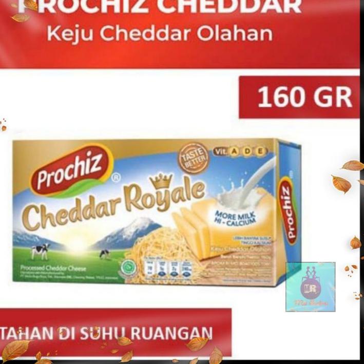 

FAA208 Prochiz Cheddar Royale 160gr / Keju Cheddar / Keju Parut ||