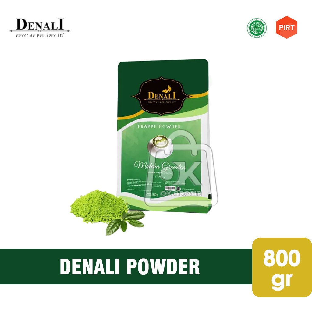 

Denali Powder Matcha Green Tea / Minuman Bubuk Matcha Green Tea (800 gr)