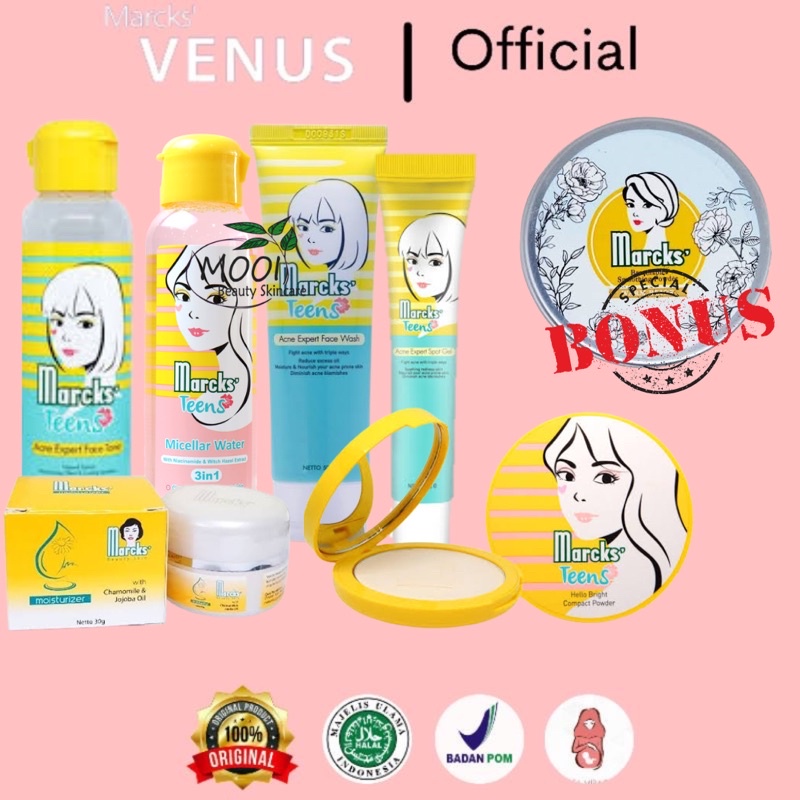 Marcks Teens Acne Expert Package | Skincare Paket acne Marcks