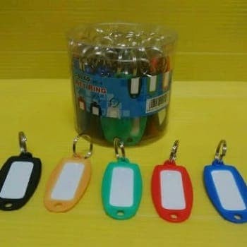 

Tag Holder Key Ring Joyko Kr 8 Isi 50 / Gantungan Kunci / Name Tag Kunci Grosir