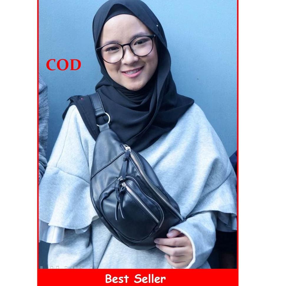 Tas Wanita Nisa Sabyan Waist Bag [UA.21Ja23p]