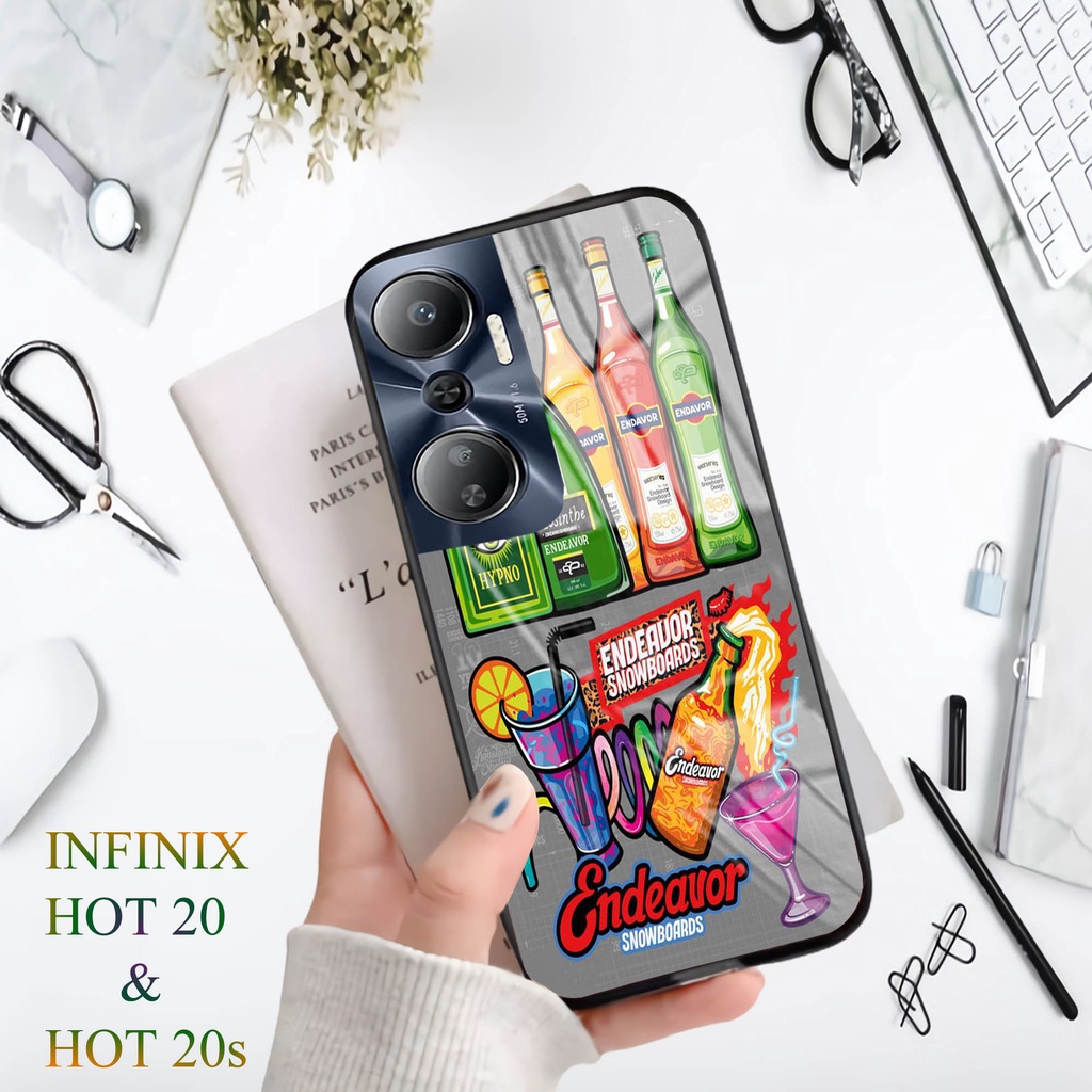 Softcase Kaca INFINIX HOT 20 HOT 20S HOT 20i- Case Handphone INFINIX HOT 20 HOT 20S HOT 20i [T97].