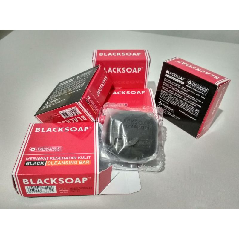 sabun blacksoap black 60 gram / sabun scabies / sabun tungau