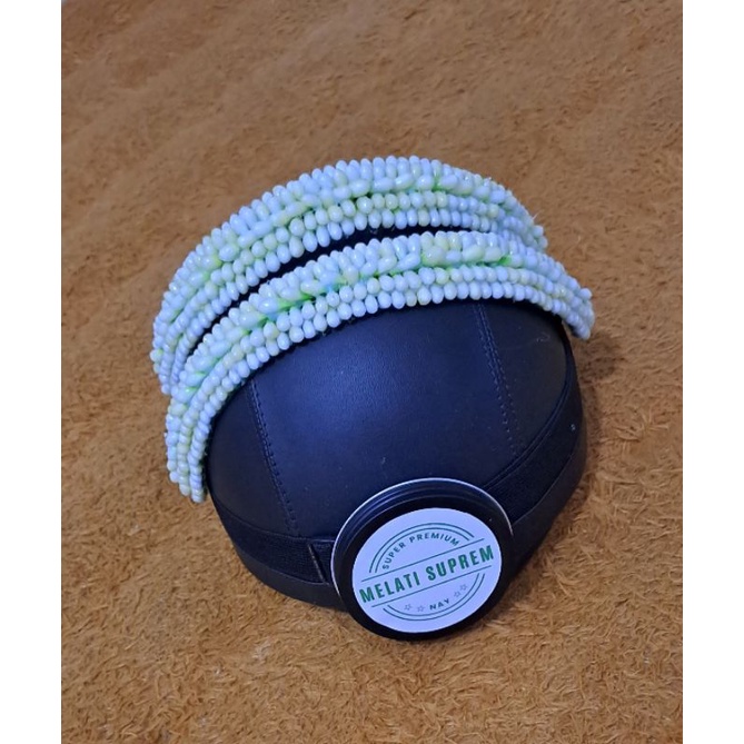 Melati keket bando | imitasi  |  premium | sultan | melati pengantin suprem