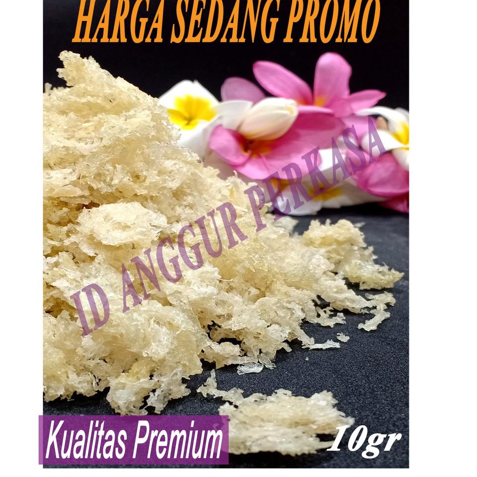 

Ready Stok 10GR SARANG BURUNG WALET HANCURAN ORIGINAL - KUALITAS PREMIUM