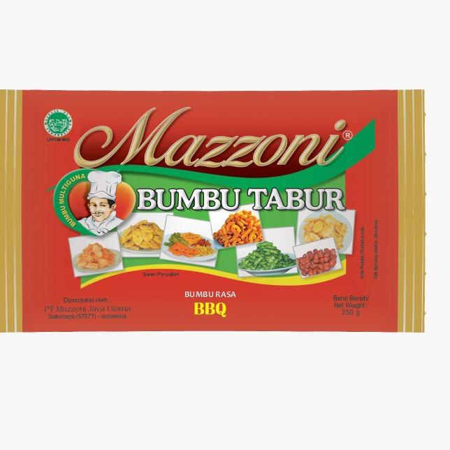 

Stok terbaru Bumbu Tabur Mazzoni Barbeque 250 Gram