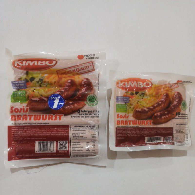 

Kimbo Sosis Sapi Original Isi 6/Isi 10