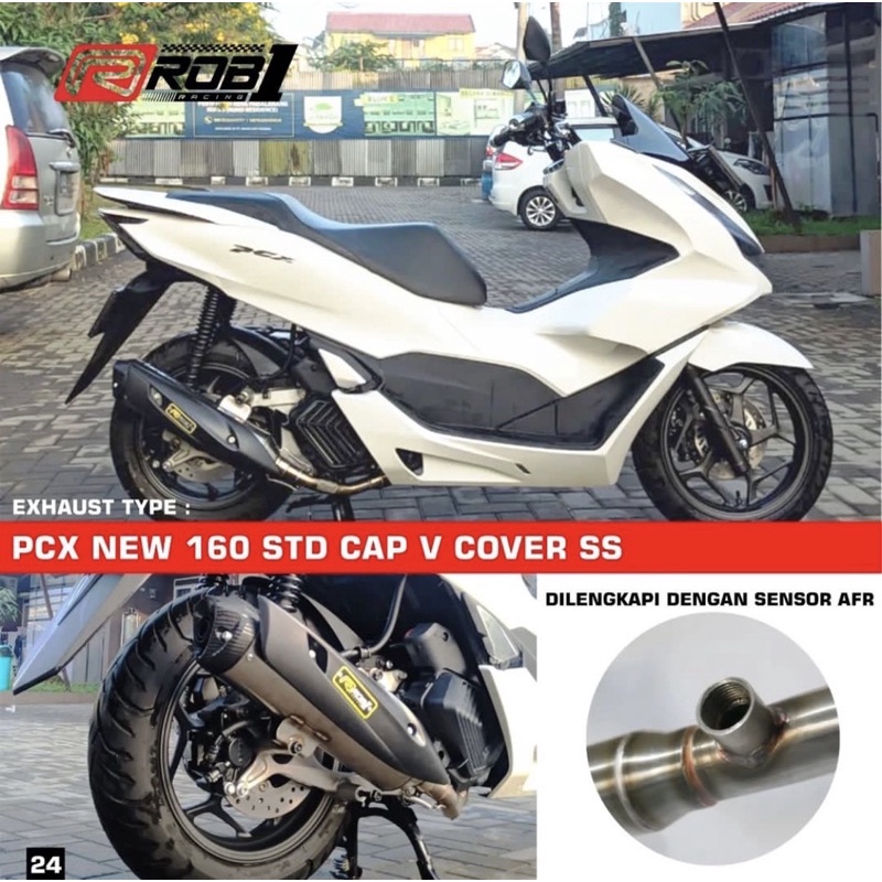 Knalpot Rob1 PCX / Vario 160