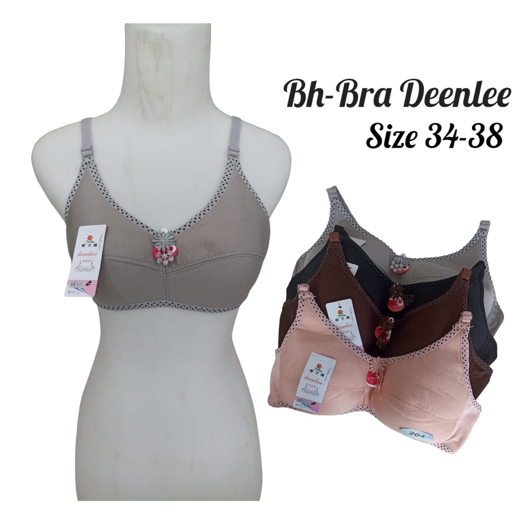 BH Wanita / BH Cewek Remaja Sport Bra Colourful Deenlee Tanpa Spon Kawat