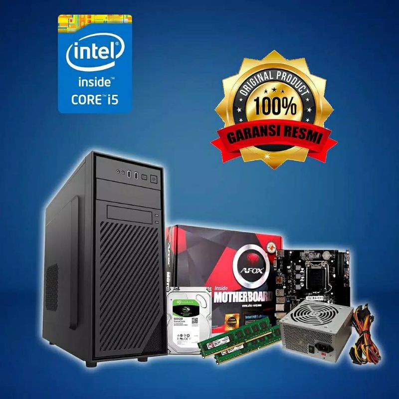 paket lengkap intel core i5 lengkap led 19 inc