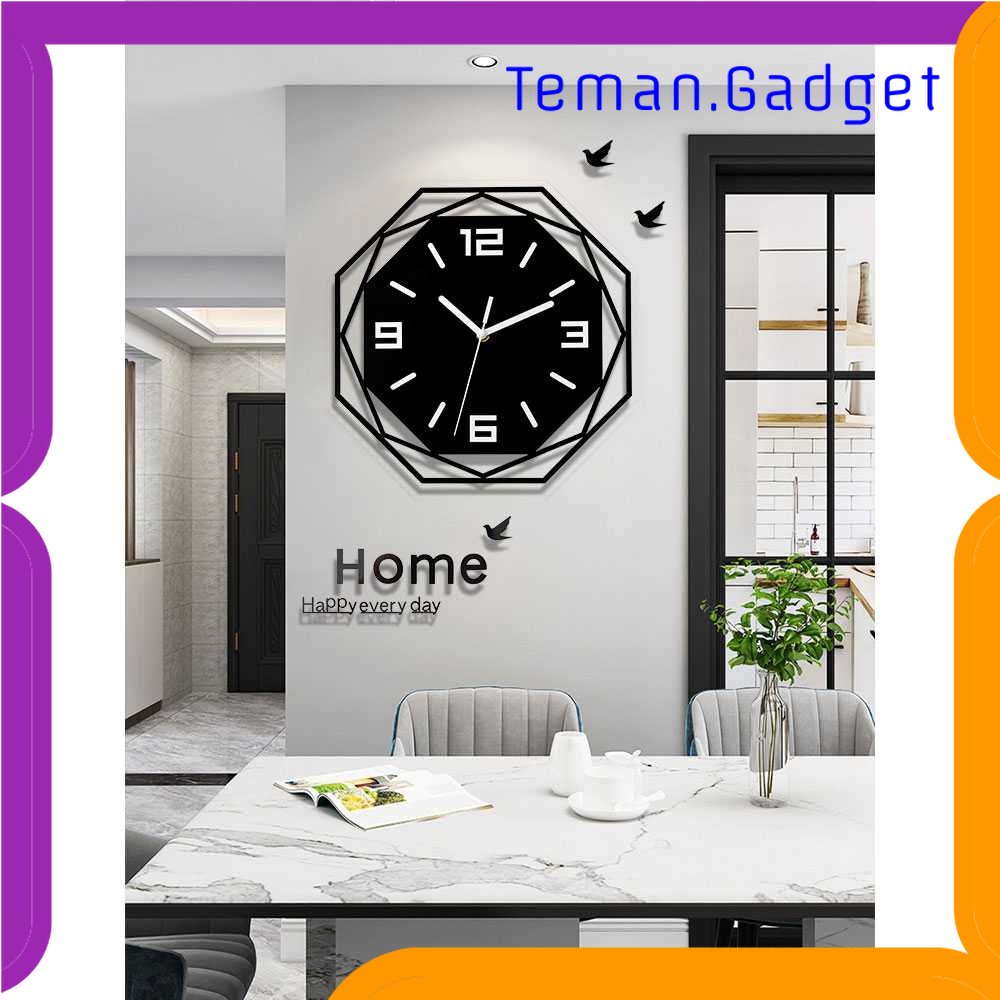 TG-PJM VOSARREA Jam Dinding Bulat Quartz Creative Design Modern 30CM - E1599